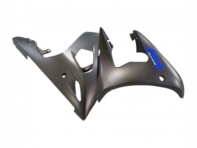Descuento Carenados Moto Yamaha YZF R6 2003-2004 - Negro Mate Azul