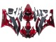 Descuento Carenado Moto Yamaha YZF 600 R6 2006-2007 - Rojo Negro Mate
