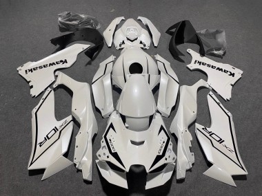 Descuento Carenados Moto Kawasaki ZX10R 2021-2025 - Blanco Perla Negro