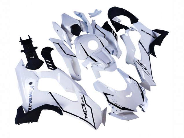 Descuento Carenados Moto Kawasaki ZX10R 2021-2025 - Blanco Negro
