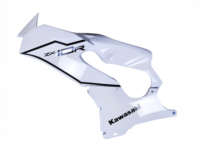Descuento Carenados Moto Kawasaki ZX10R 2021-2025 - Blanco Negro