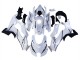 Descuento Carenados Moto Kawasaki ZX10R 2021-2025 - Blanco Negro