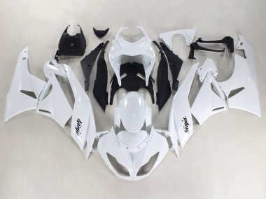 Descuento Carenados Moto Kawasaki ZX6R 2009-2012 - Blanco Negro Ninja