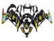 Descuento Carenados Moto Kawasaki EX300 2013-2024 - Negro Brillante Amarillo Rojo Verde Azul Blanco