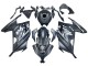 Descuento Carenados Moto Kawasaki EX300 2013-2024 - Negro Mate Blanco Elf Nieve