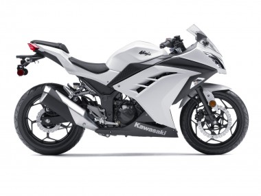 Descuento Carenados Moto Kawasaki EX300 2013-2024 - Blanco Negro