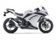 Descuento Carenados Moto Kawasaki EX300 2013-2024 - Blanco Negro