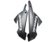 Descuento Carenados Moto Kawasaki EX300 2013-2024 - Blanco Negro