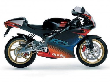 Descuento Carenados Moto Aprilia RS125 2000-2005 - Negro Rojo Plata