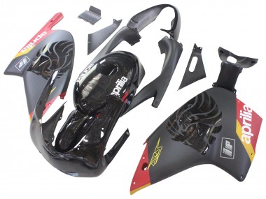 Descuento Carenados Moto Aprilia RS125 2000-2005 - Negro Rojo Amarillo