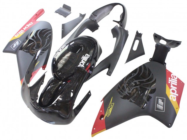 Descuento Carenados Moto Aprilia RS125 2000-2005 - Negro Rojo Amarillo