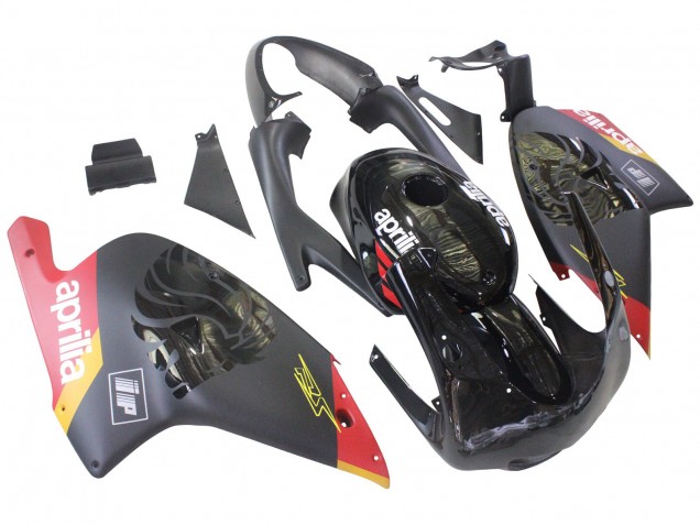 Descuento Carenados Moto Aprilia RS125 2000-2005 - Negro Rojo Amarillo