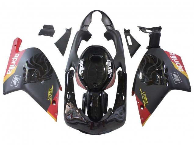 Descuento Carenados Moto Aprilia RS125 2000-2005 - Negro Rojo Amarillo