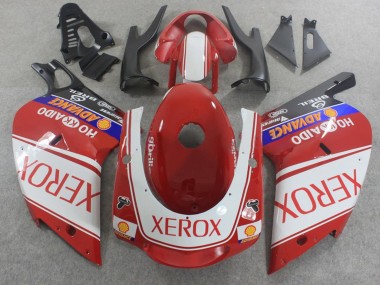 Descuento Carenados Moto Aprilia RS125 2000-2005 - Blanco Rojo Azul Xerox