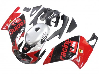 Descuento Carenados Moto Aprilia RS125 2000-2005 - Rojo Negro Plata Carrera