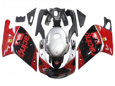 Descuento Carenados Moto Aprilia RS125 2000-2005 - Rojo Negro Plata Carrera