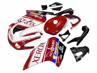 Descuento Carenados Moto Aprilia RS125 2000-2005 - Blanco Rojo Amarillo Azul Xerox