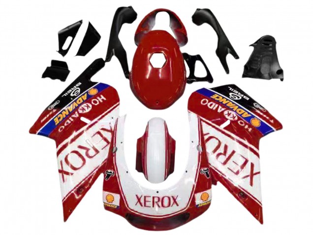 Descuento Carenados Moto Aprilia RS125 2000-2005 - Blanco Rojo Amarillo Azul Xerox