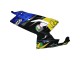 Descuento Carenados Moto Aprilia RS125 2006-2011 - Azul Amarillo Negro Tiburón