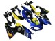 Descuento Carenados Moto Aprilia RS125 2006-2011 - Azul Amarillo Negro Tiburón