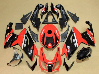 Descuento Carenados Moto Aprilia RS125 2006-2011 - Rojo Negro Brillante Blanco
