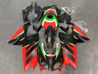 Descuento Carenados Moto Aprilia RS125 2006-2011 - Negro Mate Rojo Verde Blanco