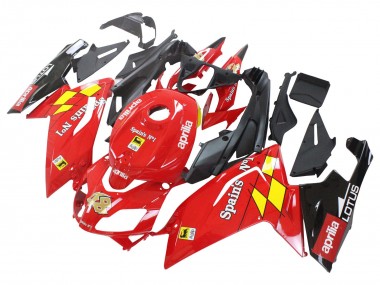 Descuento Carenados Moto Aprilia RS125 2006-2011 - Rojo Blanco Amarillo Negro