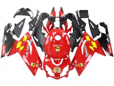 Descuento Carenados Moto Aprilia RS125 2006-2011 - Rojo Blanco Amarillo Negro