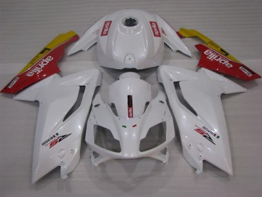 Descuento Carenados Moto Aprilia RS125 2006-2011 - Blanco Rojo Amarillo