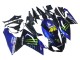 Descuento Carenados Moto Aprilia RS125 2006-2011 - Azul Negro Verde Monstruo 46