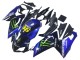 Descuento Carenados Moto Aprilia RS125 2006-2011 - Azul Negro Verde Monstruo 46