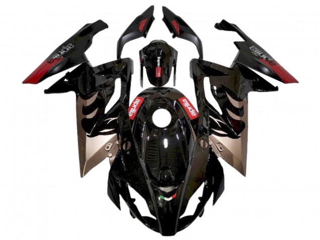 Descuento Carenados Moto Aprilia RS125 2006-2011 - Negro Brillante Rojo