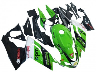 Descuento Carenado Moto Aprilia RS125 2006-2011 - Verde Blanco Negro