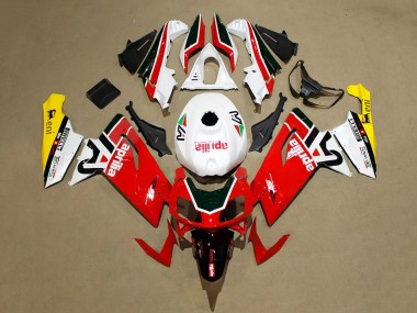 Descuento Carenados Moto Aprilia RS125 2006-2011 - Rojo Blanco Negro Amarillo