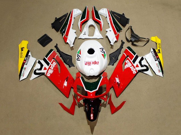 Descuento Carenados Moto Aprilia RS125 2006-2011 - Rojo Blanco Negro Amarillo