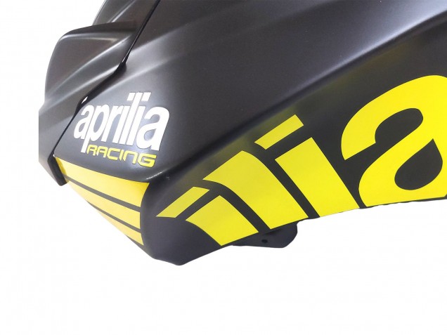 Descuento Carenados Moto Aprilia RS4 50 125 2012-2018 - Amarillo Negro Mate