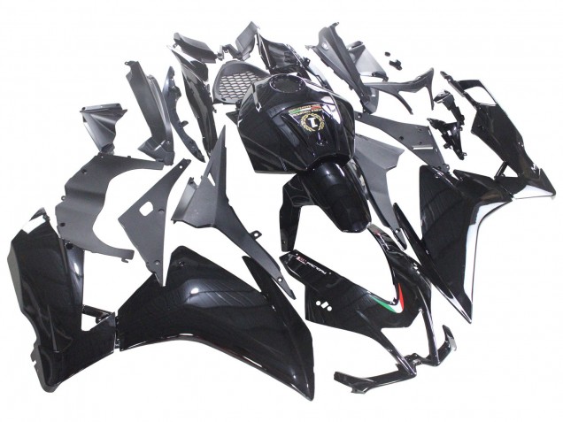 Descuento Carenados Moto Aprilia RS4 50 125 2012-2018 - Negro Brillante