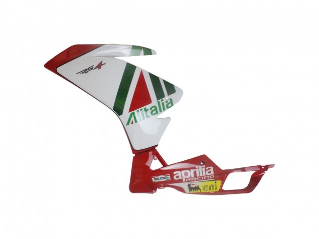 Descuento Kits Carenado Moto Aprilia RS4 50 125 2012-2018 - Blanco Rojo Verde Amarillo Alitalia