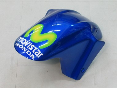 Descuento Carenados Moto Honda CBR600 F4i 2004-2007 - Azul Amarillo Verde MoviStar