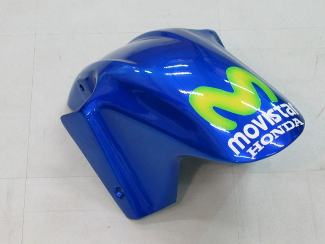 Descuento Carenados Moto Honda CBR600 F4i 2004-2007 - Azul Amarillo Verde MoviStar