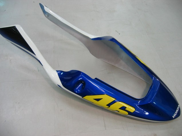 Descuento Carenados Moto Honda CBR600 F4i 2004-2007 - Amarillo Azul Blanco Negro Nastro Azzurro