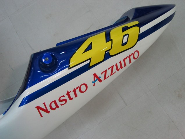 Descuento Carenados Moto Honda CBR600 F4i 2004-2007 - Amarillo Azul Blanco Negro Nastro Azzurro