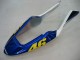 Descuento Carenados Moto Honda CBR600 F4i 2004-2007 - Amarillo Azul Blanco Negro Nastro Azzurro