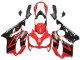 Descuento Carenado Moto Honda CBR600 F4i 2004-2007 - Rojo Negro Brillante