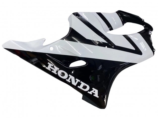 Descuento Carenados Moto Honda CBR600 F4i 2004-2007 - Blanco Negro Brillante