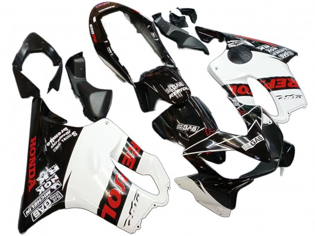 Descuento Carenados Moto Honda CBR600 F4i 2004-2007 - Blanco Negro Brillante Rojo Repsol