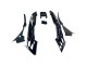 Descuento Carenados Moto Honda CBR600 F2 1991-1994 - Plata Negro Brillante