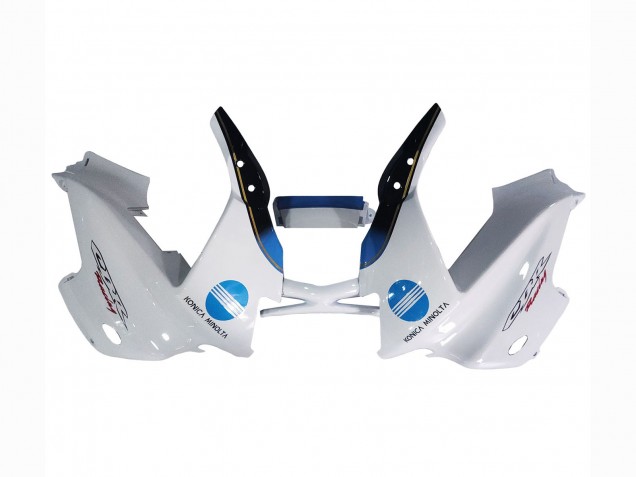 Descuento Carenados Moto Honda CBR600 F3 1997-1998 - Blanco Azul Negro Brillante