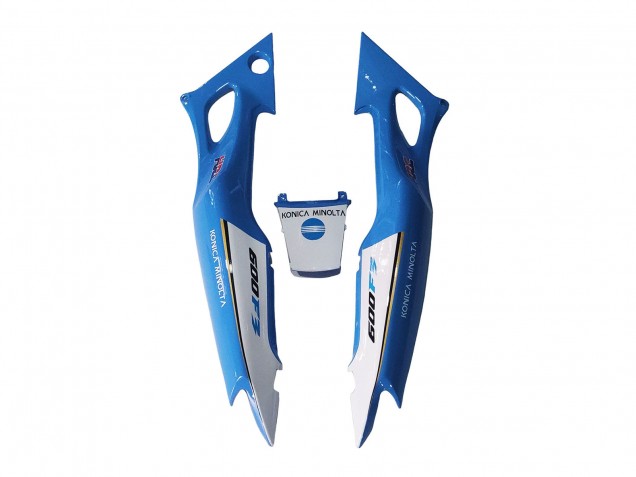 Descuento Carenados Moto Honda CBR600 F3 1997-1998 - Blanco Azul Negro Brillante