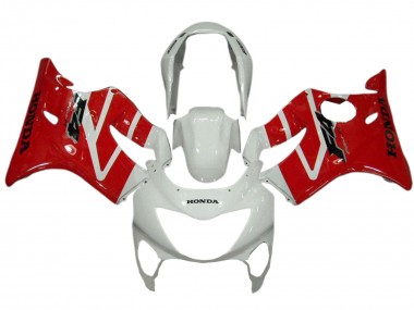 Descuento Carenados Moto Honda CBR600 F4 1999-2000 - Blanco Rojo
